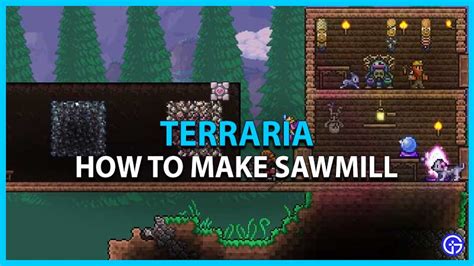 terraria how to make sawmill|crafting station terraria sawmill.